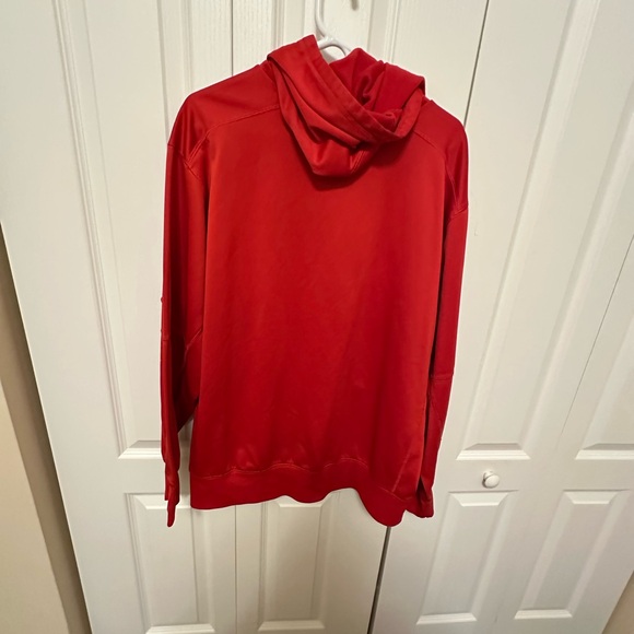 Nike Red Hoodie with Football Graphic - Picture 3 of 3